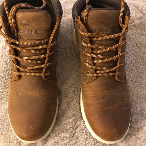 Wolverine Brown Suede Boots brown - Picture 2 of 13